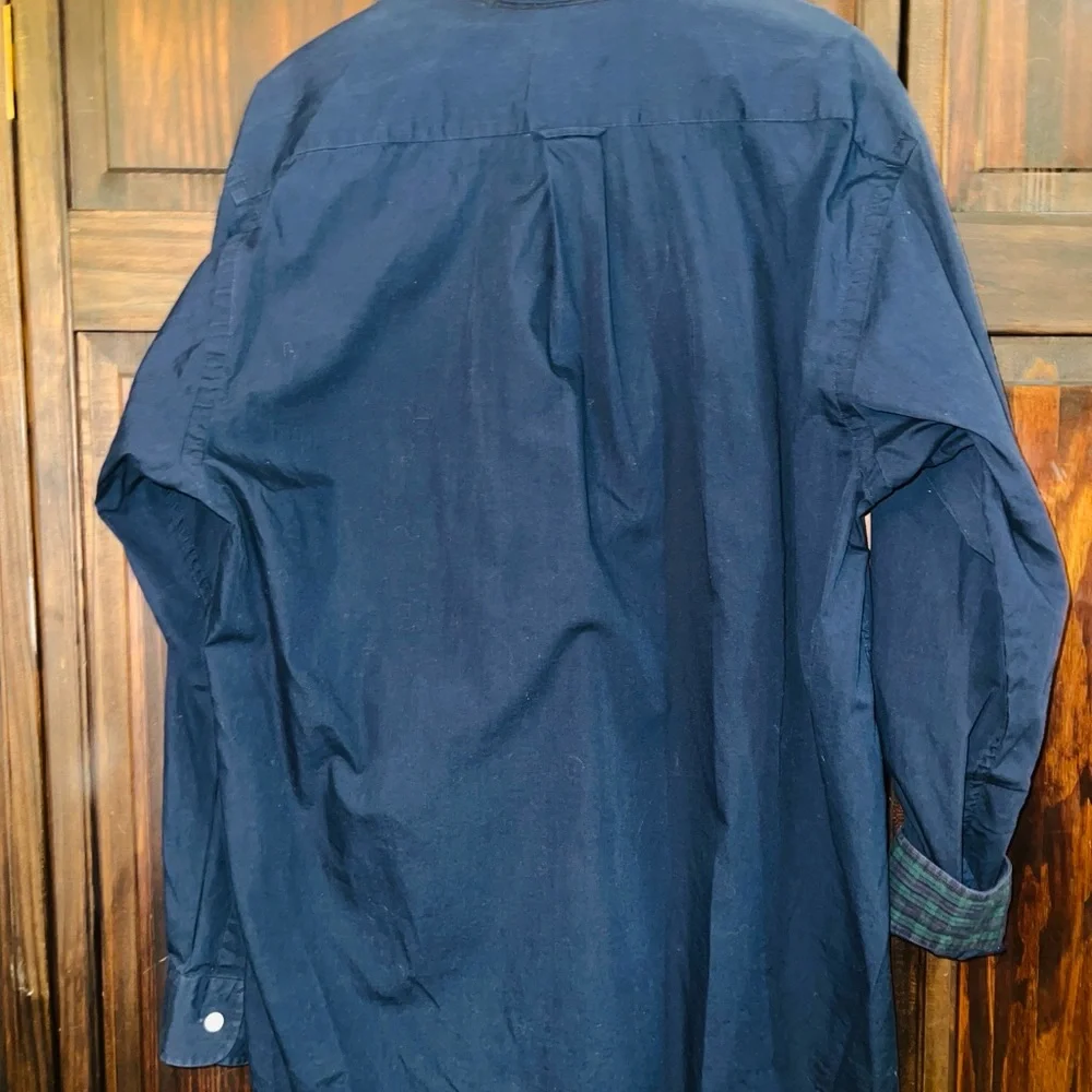 Nautica Blue Casual‎ Button Down Shirt